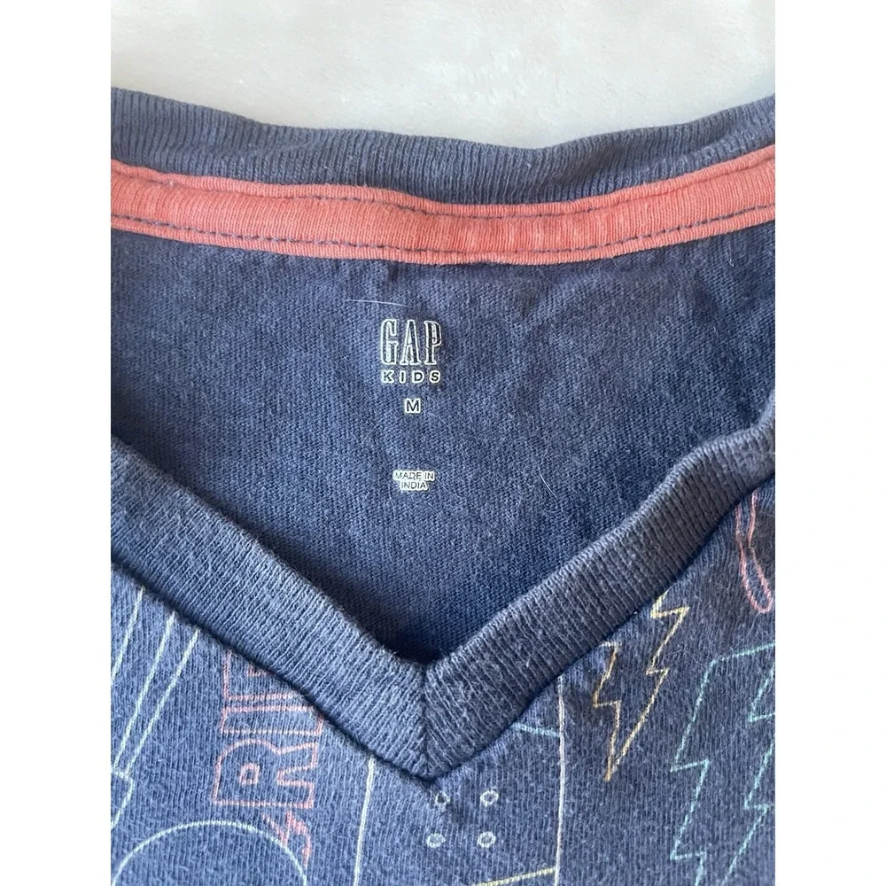 Boys GAP Shirt Bundle – Set of 3 (Size Medium 8-9 Years)‎ 100% Cotton Preppy